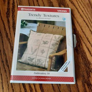 Husqvarna Viking Embroidery  Trendy Textures #58 For Designer 1 And PC